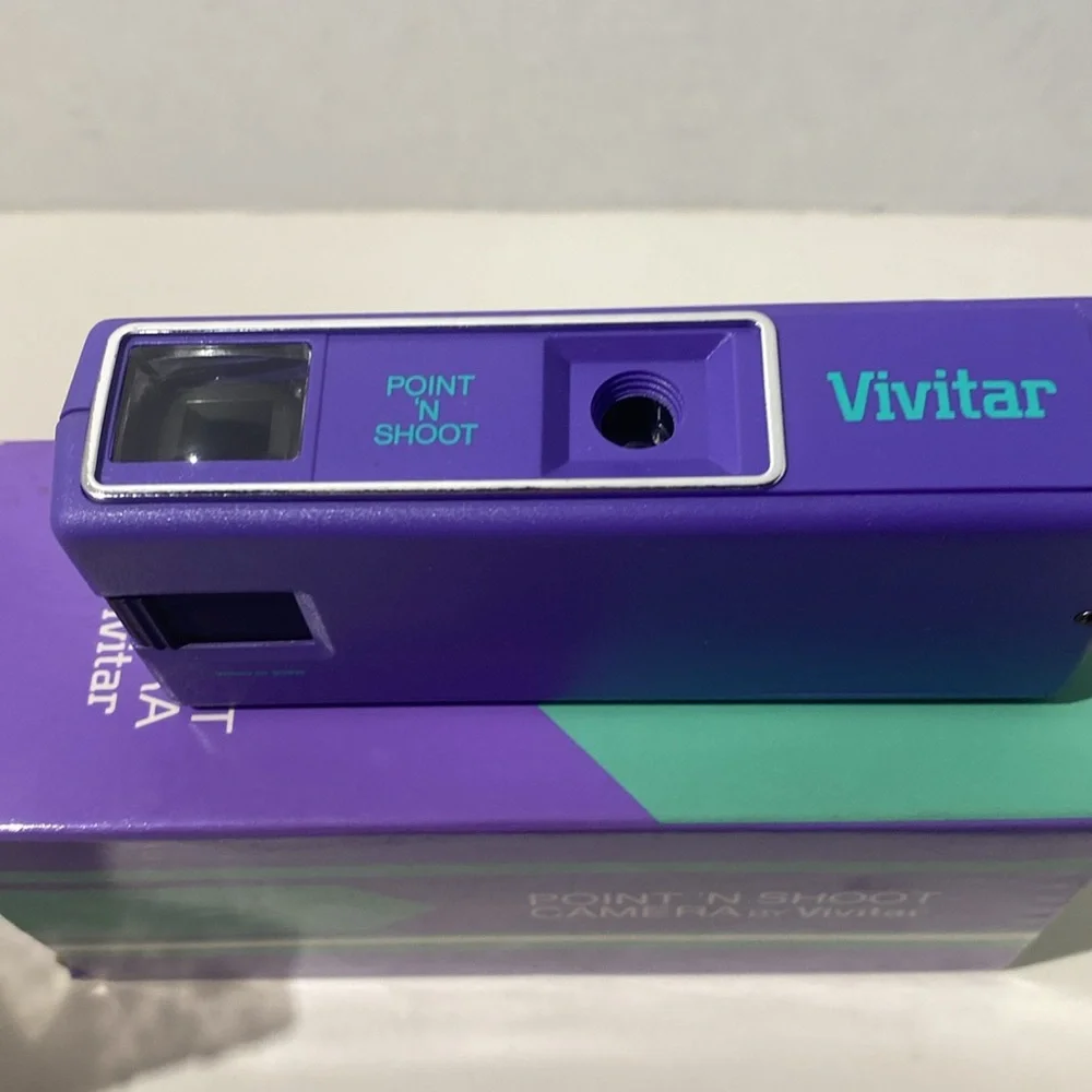 Vivitar point-and-shoot 110 film camera new - Picture 3 of 5